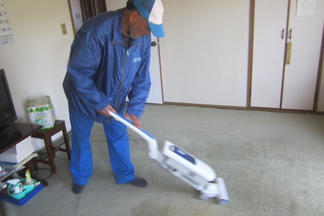 簡単な清掃作業