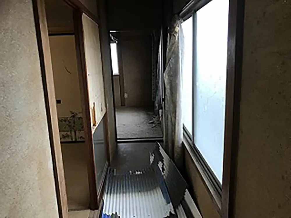室内の廊下
